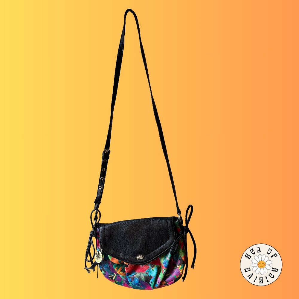Y2K Juicy Couture colorful floral crossbody bag